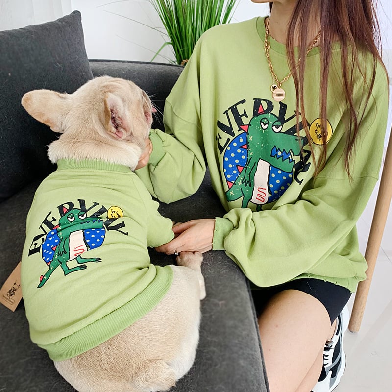 Ropa para Perros de Coincidencia entre Padre-Mascota con Estampado