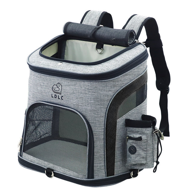 Mochila Transpirable para Mascotas Pequeñas y Gatos