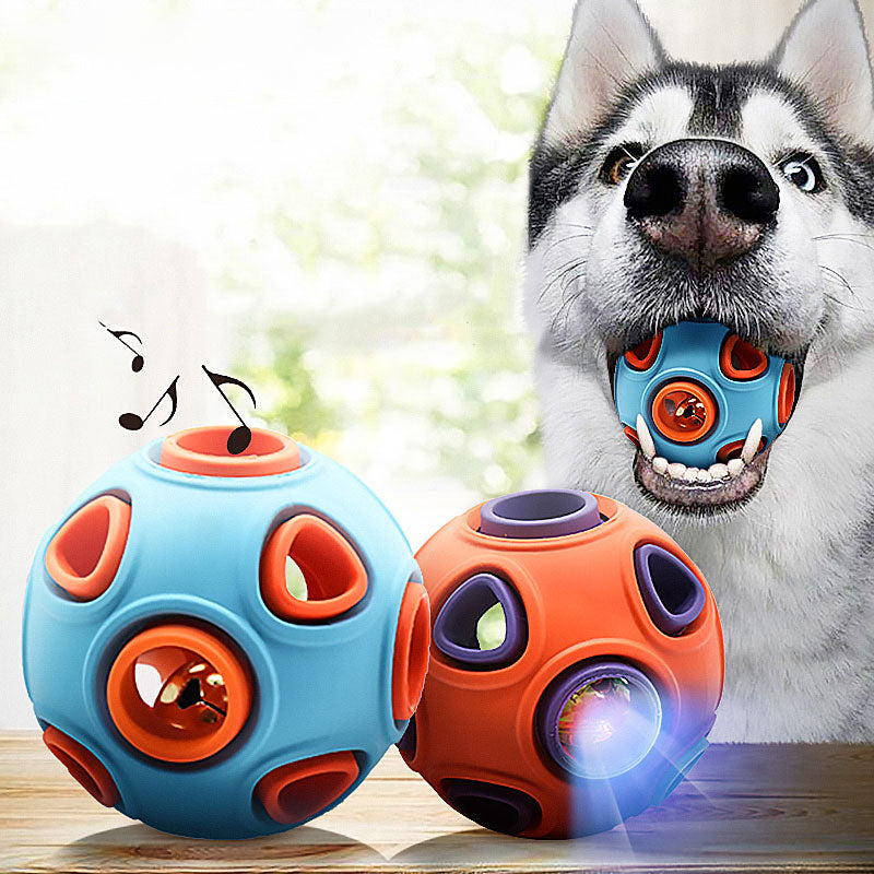 Pelota de Juguete para Perros que Brilla en la Oscuridad para Masticar (Mediana/Grande)