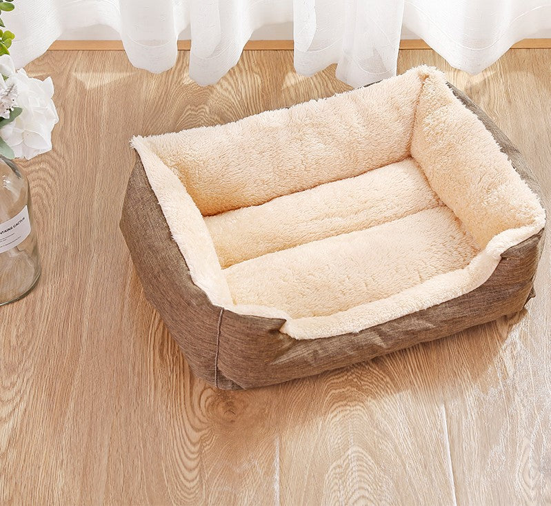 Cama para perros y gatos medianos y grandes